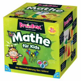 Die BrainBox Mathe für Kids ist hübsch illustriert.