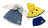 Kleidung für kleine Stehpuppen 27-30cm