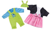 Kleidung für Babypuppen 42-46cm
