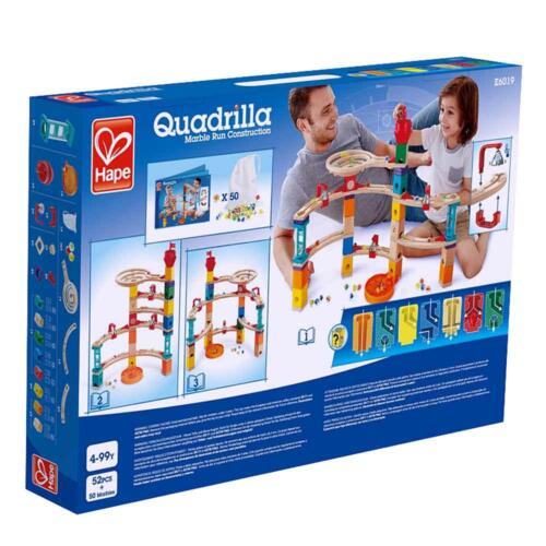 Rückseite der Verpackung von Quadrilla Aus der Burg entkommen