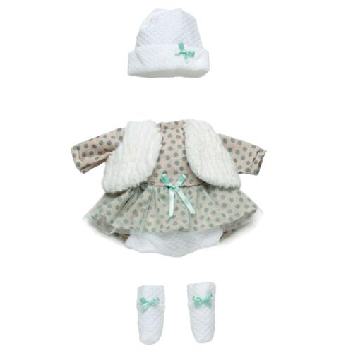 Llorens Puppenkleid Set Pünktchen