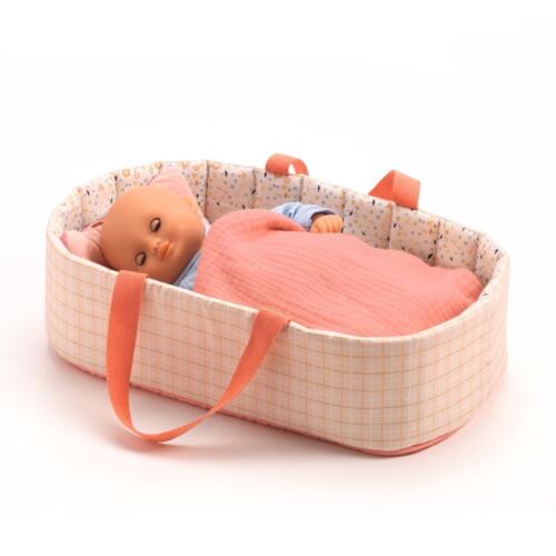 Djeco Puppen-Tragetasche Pink Lines – Bild 2