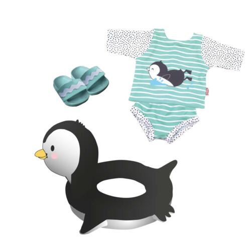 heless schwimmset pinguin