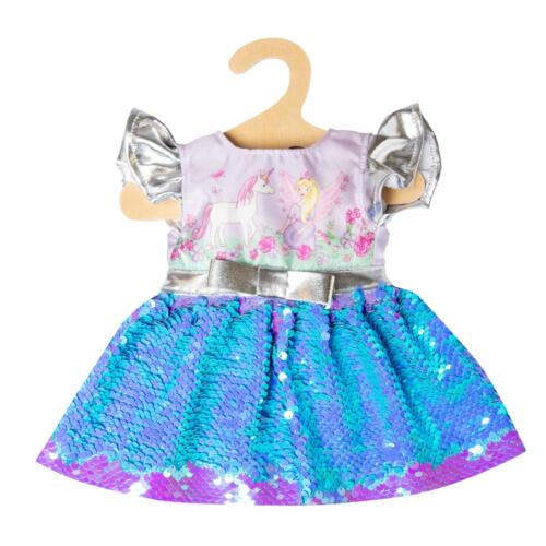 Heless Paillettenkleid mit Krone Fee, für Babypuppen, 28-33cm – Bild 2