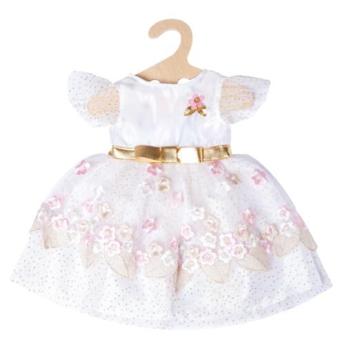 Heless Puppenkleid mit Krone Blütenprinzessin, für Babypuppen, 35-45cm – Bild 2