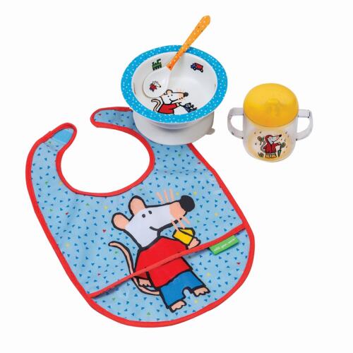Babygeschirr Geschenkset Mausi