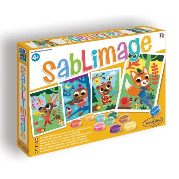 Sandbilder Packung Musikanten