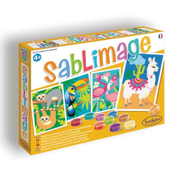 Sablimage Sandbilder Tiere Box