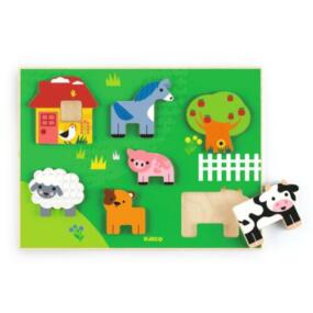 Djeco Holzpuzzle Farm Story
