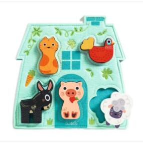Djeco Relief Puzzle Mouki