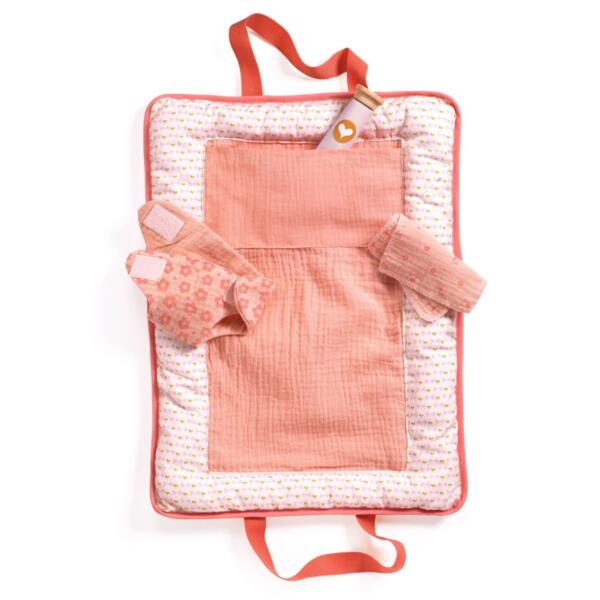 Djeco Puppen-Wickeltasche Pink