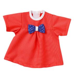 Schwenk Puppenkleid rot mit Schleife