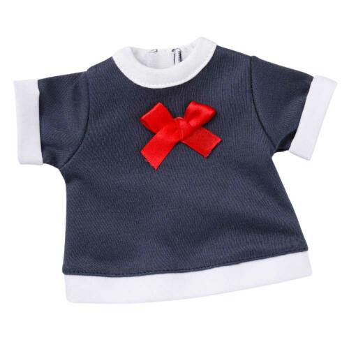 Schwenk Puppenkleid blau mit Schleife