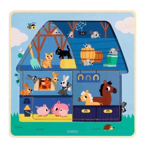 Lagenpuzzle Bauernhof Tiere