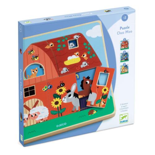 Schichtenpuzzle Karton