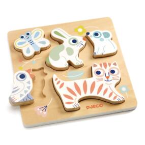 Djeco Holzpuzzle BabyAnimali