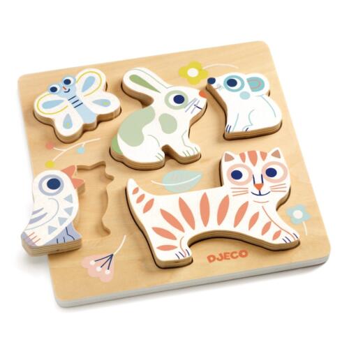 Djeco Holzpuzzle BabyAnimali