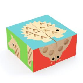 Djeco Würfelpuzzle Touch basic
