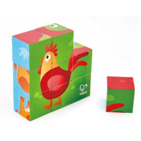 Hape Puzzleklötze Bauernhof