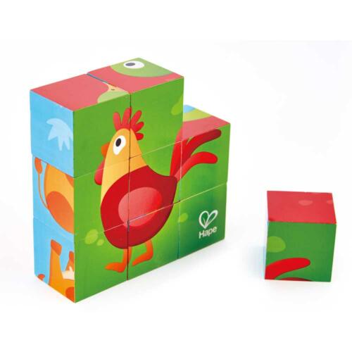 Hape Puzzleklötze Bauernhof