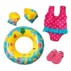 Heless Schwimmset mit Clogs und Badeanzug