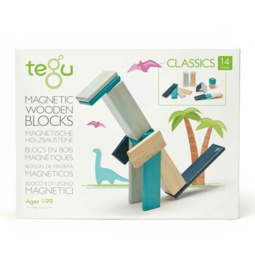 Tegu Magnetische Holzbausteine 14 Teile Set