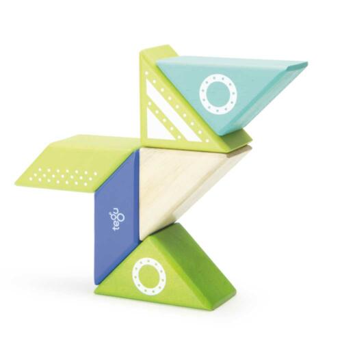 Tegu Magnetische Holzbausteine, Raumschiff – Bild 6