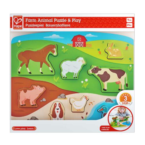 Steckpuzzle Bauernhof Packung