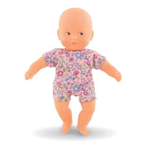 Mini Calin der Stoffkörper hat ein Blumenmuster