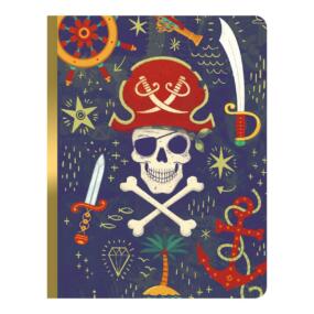 Djeco Notizbuch liniert Pirat