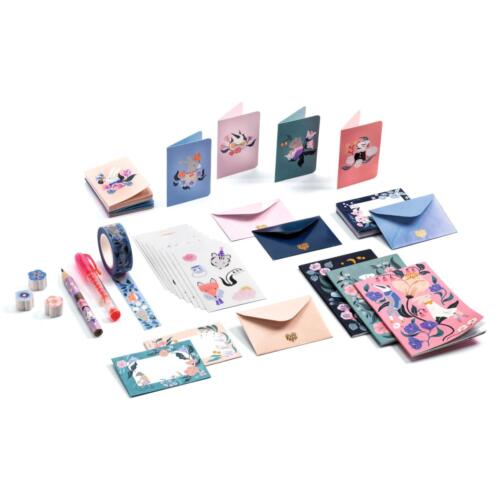 Mini Geschenkbox Inhalt Hefte Karten Umschläge