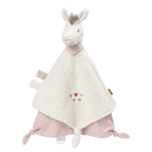 Das Schmusetuch Lama Deluxe ist mit vielen liebevollen Details gestaltet.