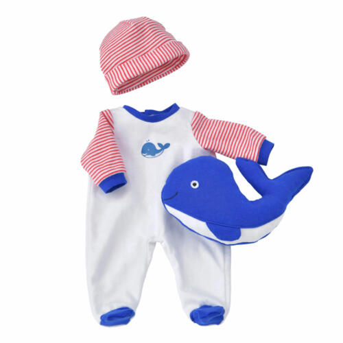 Im Set sind der Strampler, die Babymütze und das Kuscheltier enthalten.