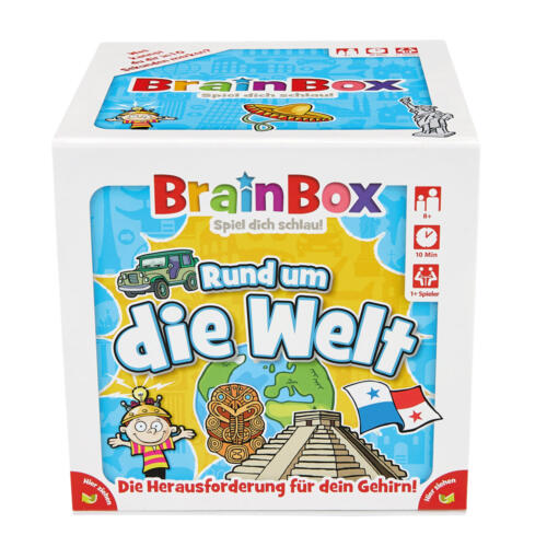 Das Bild zeigt die Vorderseite der Verpackung des Lernspiels.