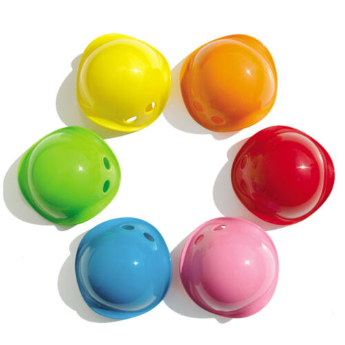Die Mini Bilibos haben kräftige Farben und sind in einem Kreis angeordnet.