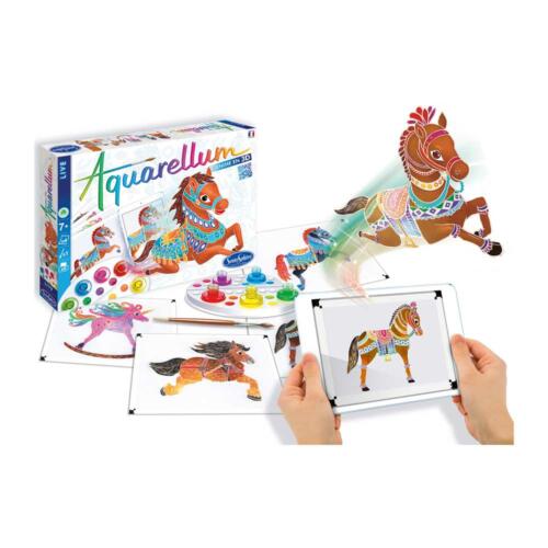 SentoSphere Aquarellum Live 3D Pferde