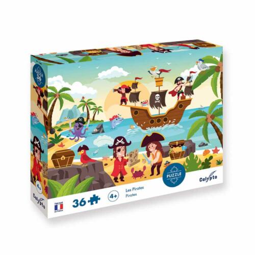 Die Schachtel des Calypto Puzzle ist hübsch illustriert und zeigt Informationen zum Produkt.