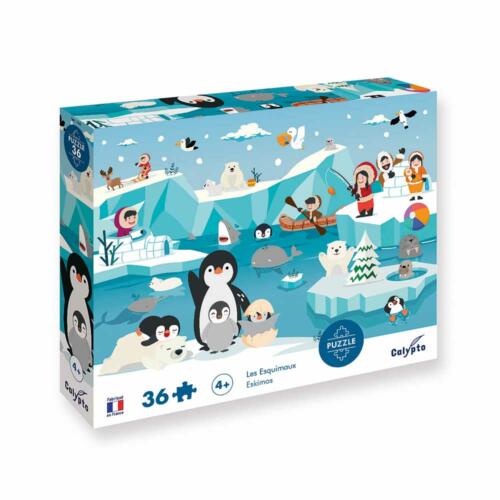 Die Schachtel des Calypto Puzzle ist hübsch illustriert und zeigt Informationen zum Produkt.