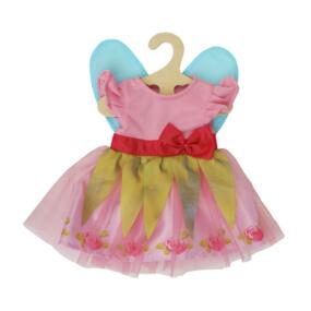Das Puppenkleid verwandelt jede Puppe in eine zauberhafte Blütenfee.